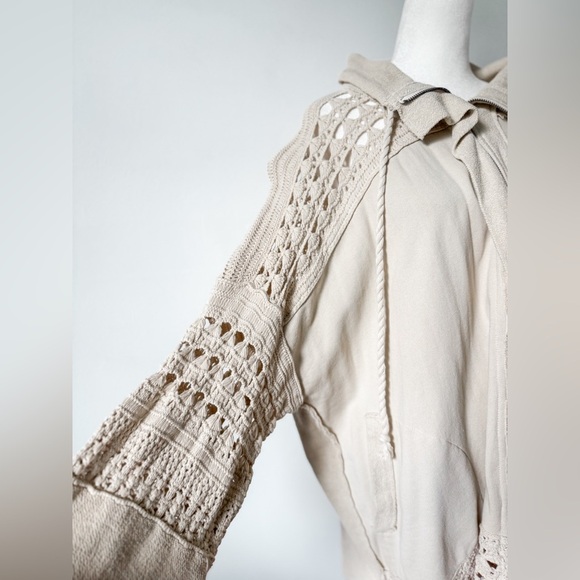 NWOT Free People Dune Bug Crochet Cardigan - Picture 11 of 15